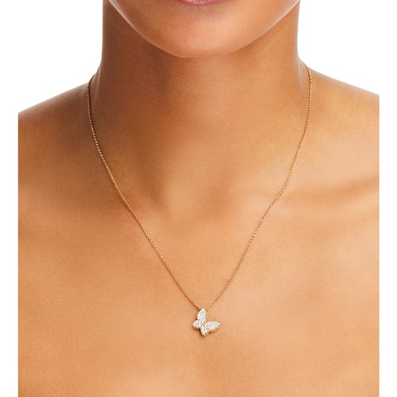 Roberto Coin Tiny Treasures Butterfly Necklace 🦋 - Picture 5 of 5
